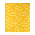 thumbnail image 3 of Logo Brands West Virginia State Yellow Jackets 60"x70" Super Plush Blanket, 3 of 7