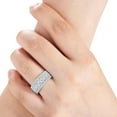 thumbnail image 3 of 1.45 CT. T.W. Baguette and Round Cut Diamond Ring in 14K Gold, 3 of 5