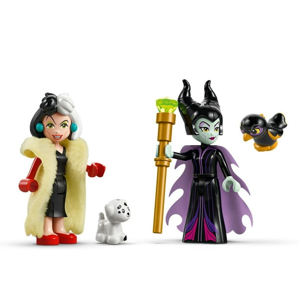 LEGO Disney Villains Maleficent's and Cruella De Vil's Dresses Toy