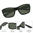 thumbnail image 5 of Members Mark MMS208 Polarized Wrap Around Sport Sunglasses, 5 of 5
