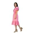 thumbnail image 4 of French Connection Women's Embroidered Midi Dress, 4 of 6