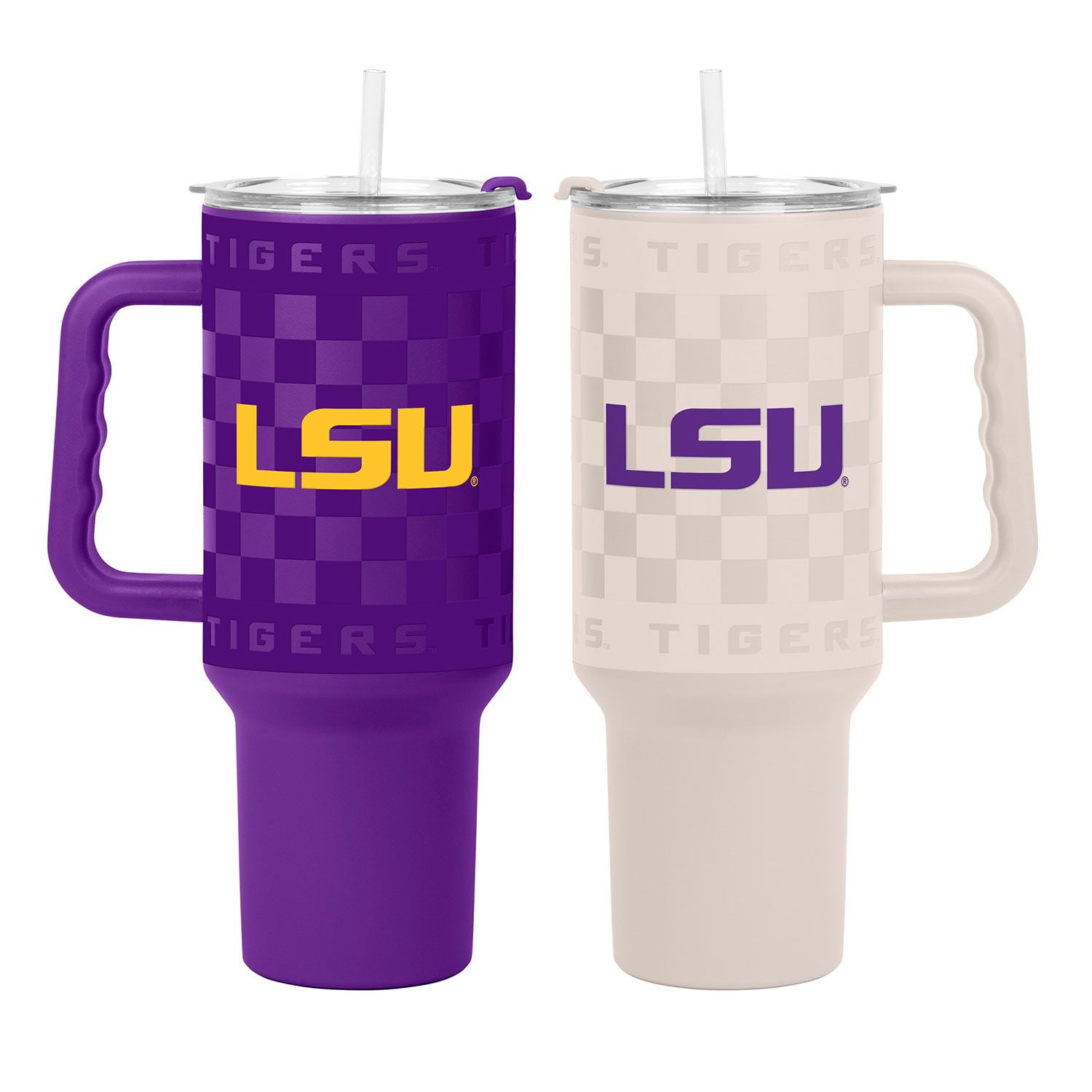 Logo Brands LSU Tigers 40 oz. Stainless Steel Tumbler Set