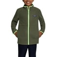 thumbnail image 2 of Lands' End Boy's Grid Fleece Zip Up, 2 of 6