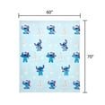 thumbnail image 4 of Adult Licensed Holiday Silk Touch Throw, 60" x 70", 4 of 5