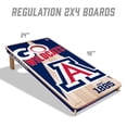 thumbnail image 5 of YouTheFan Arizona Wildcats 2'x4' Cornhole Board Set, 5 of 6