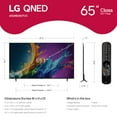 thumbnail image 3 of LG 65" Class QNED 80 Series 4K Smart webOS TV, 3 of 16