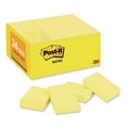 thumbnail image 1 of Post-it Notes Original Pads in Canary Yellow, Value Pack, 1.38" x 1.88", 100 Sheets/Pad, 24 Pads/Pack, 1 of 5