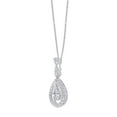 thumbnail image 2 of 0.46 CT. T.W. Round Cut Tear Drop Diamond Pendant Necklace in 14K Gold, 2 of 4
