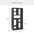 thumbnail image 4 of Member's Mark Greyson Collection Stackable Modular Bookcase, Charcoal, 4 of 9