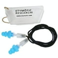 thumbnail image 1 of ER20 ETY Earplugs, Standard Clear Stem with Blue Tips, 1 of 2
