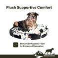 thumbnail image 3 of Ridge Creek Cozy Round Pet Bed, Choose Size and Color, 3 of 9