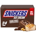 thumbnail image 1 of SNICKERS Chocolate Caramel Peanut Butter Ice Cream Bars, Frozen, 2 oz., 24 ct., 1 of 11