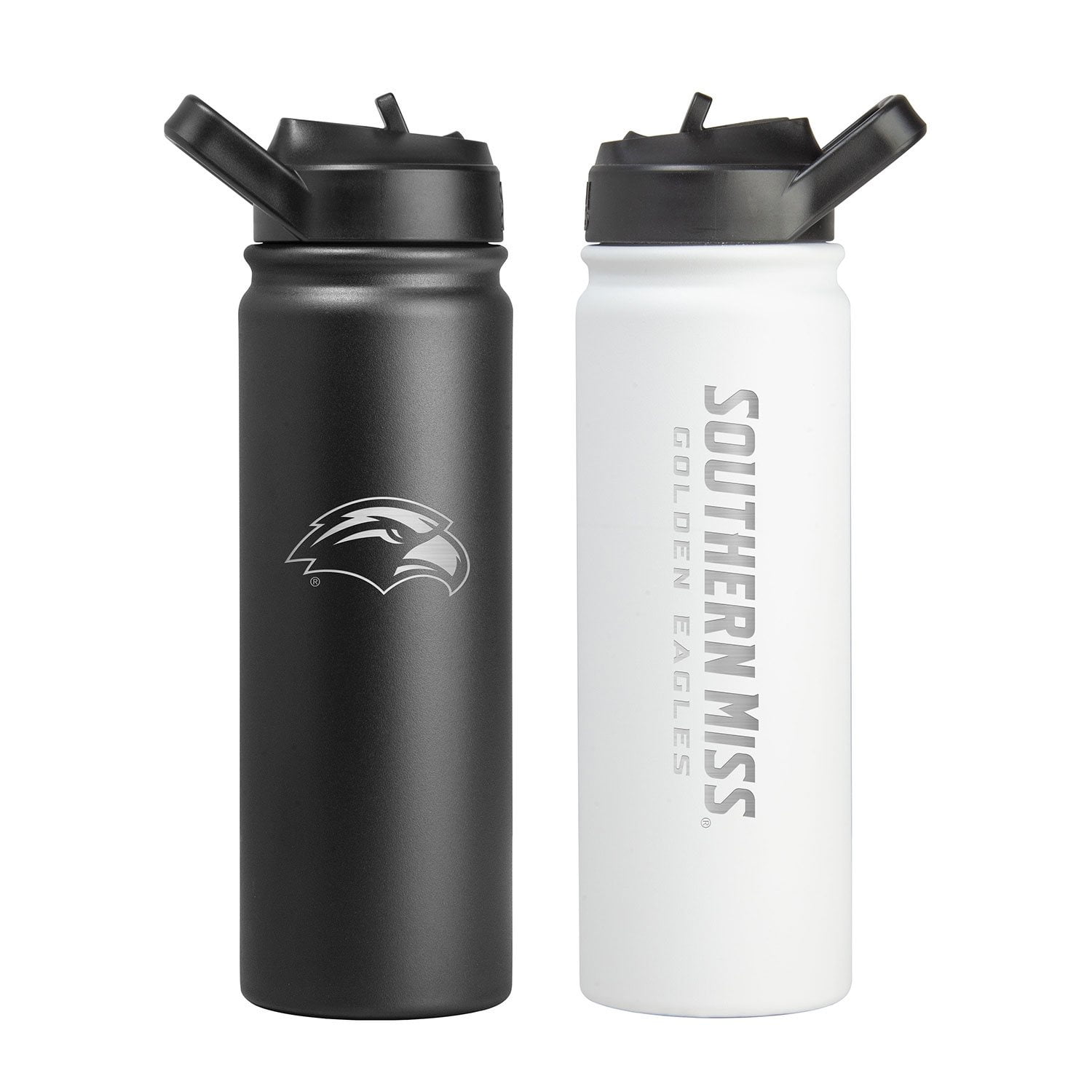 Logo Brands Southern Mississippi Golden Eagles 24oz SS Water Bottle 2pk
