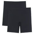 thumbnail image 1 of Ellen Tracy Women's 2-Pack Smoothing Short, 1 of 8