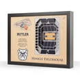 thumbnail image 1 of YouTheFan Butler Bulldogs 25-Layer Basketball Stadium View 3D Wall Art, 1 of 5