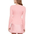 thumbnail image 2 of Express Women's Ribbed Button-Up Sweater, 2 of 7