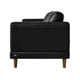 thumbnail image 3 of Society Den Hanson Leather Sofa, Assorted Colors, 3 of 8