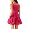 thumbnail image 2 of Betsey Johnson Women's Bubble Hem Mini Dress, 2 of 5