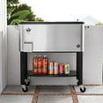 thumbnail image 1 of Member's Mark 80-Qt. Stainless Steel Cooler with Cover, 1 of 4