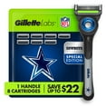 thumbnail image 1 of Gillette Labs NFL Dallas Cowboys Men's Razor, Handle + 8 Cartridges, 1 of 10