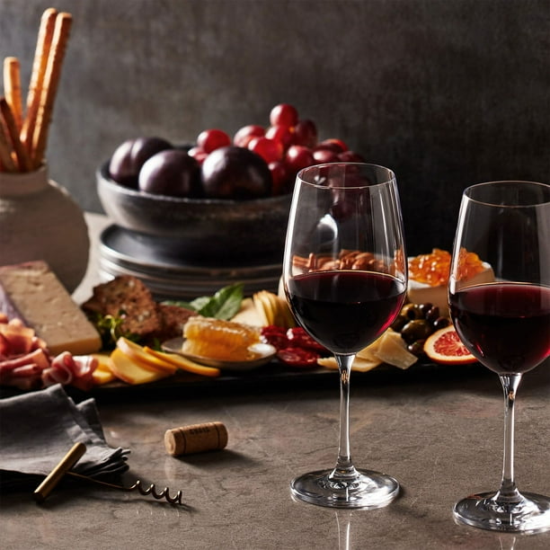 Member's Mark 8-Piece Traditional Crystal Wine Glass Set