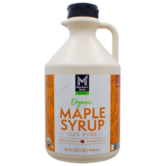 Member's Mark Organic 100% Pure Maple Syrup, 32 oz.