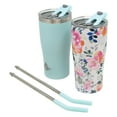 thumbnail image 2 of Heritage 20 oz. Double Wall Stainless Steel Tumbler, Set of 2, Choose Color, 2 of 3