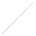 thumbnail image 5 of Two Toned Oval Link Bracelet in Silver and 14K Yellow Gold, 5 of 8