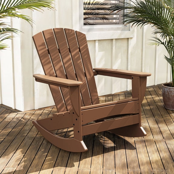 POLYWOOD Gulf Shores Adirondack Rocking Chair