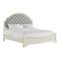 thumbnail image 3 of Society Den Ulysses Youth Upholstered Bed, White, Assorted Sizes, 3 of 9