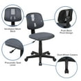 thumbnail image 6 of Flash Fundamentals Mid-Back Mesh Swivel Task Office Chair, Assorted Colors, 6 of 15