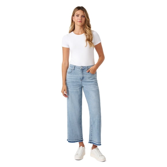 Edited by Hunter McGrady Women's Wide Leg Crop Jean