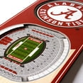 thumbnail image 3 of YouTheFan Alabama Crimson Tide 6"x19" 3D Stadium View Banner, 3 of 6