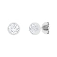 thumbnail image 1 of Lab Created Diamond Earrings in 14K Gold, 1 of 4