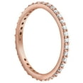 thumbnail image 3 of Round Cut Diamond Eternity Band in 14K Gold, 3 of 5