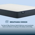 thumbnail image 10 of Serta Bleu Embrace Hybrid Firm Mattress, 10 of 10