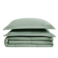 thumbnail image 1 of London Fog Garment Wash Solid Comforter Set, Assorted Sizes, 1 of 6