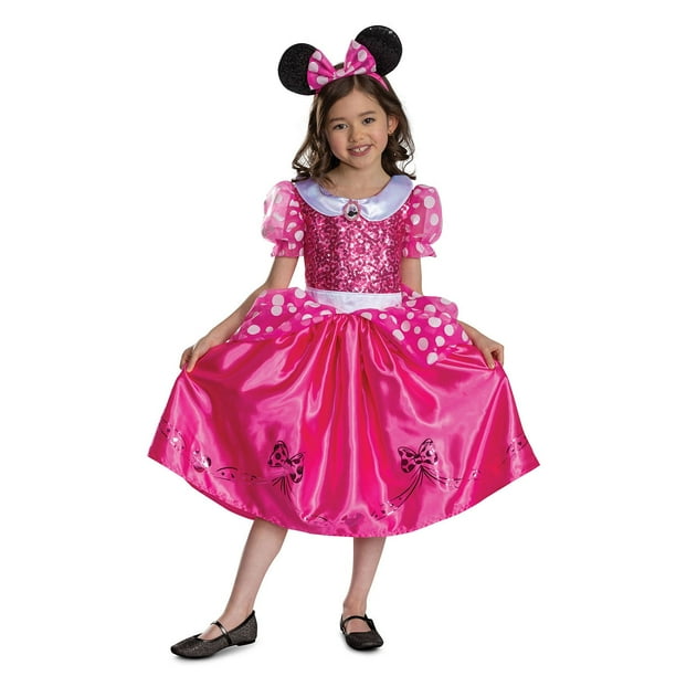 Disney Pink Minnie Kids Prestige Gown Costume