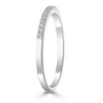 thumbnail image 3 of Round Cut Diamond Band in 14K Gold, 3 of 5