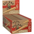 thumbnail image 1 of Zig Zag 1 1/4 Unbleached Paper Cones 6 ct., 24 pk., 1 of 2