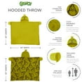 thumbnail image 4 of Kids’ Plush Hooded Throw with Faux Fur Lining, 40" x 50", 4 of 6