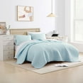 thumbnail image 2 of Swift Home 3-Piece Bubble Pinsonic Quilt Set, Assorted Sizes, 2 of 5