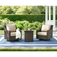 thumbnail image 1 of Member's Mark Highland Fire Chat Set with Sunbrella Fabric, 3pc, 1 of 6