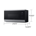 thumbnail image 3 of Samsung Bespoke 1.7 cu ft. Smart Over-the-Range Microwave with Air Fry Max, 3 of 9