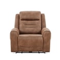 thumbnail image 7 of Cole & Rye Signature Faux Leather Dual Power Recliner Chair, 7 of 10