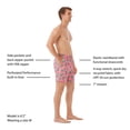 thumbnail image 6 of Member's Mark Men's Resort Swim Trunk, 6 of 10