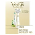 thumbnail image 1 of Venus Radiant Skin Razor for Women - 1 Razor Handle, 5 Refills, 5 Moisturizers, 1 of 8