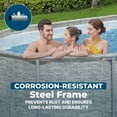 thumbnail image 13 of Bestway Power Steel 22’L x 12’W x 52’’H Above Ground Pool Set, 13 of 15