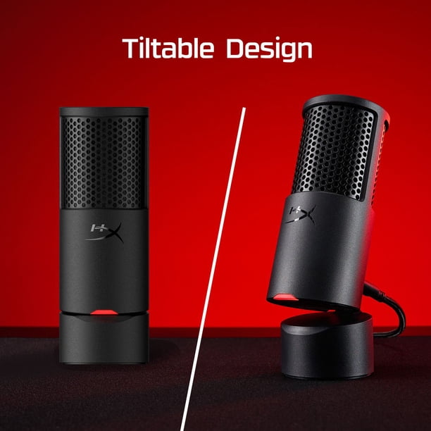 HyperX SoloCast 2 ブラック　ほぼ未使用 HyperX SoloCast 2 – Gaming USB Condenser Mic, PC, USB-C, USB-A