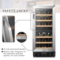 thumbnail image 6 of Lanbo 15 Inch Wine Cooler Fridge, 6 of 15